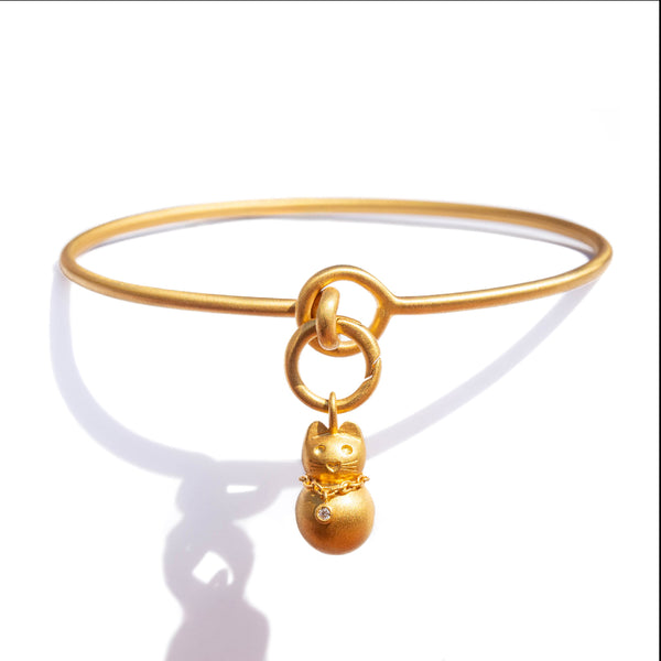 ダイヤモンド “キャット・ベル” ぺンダント - マリーエレーヌ ドゥ