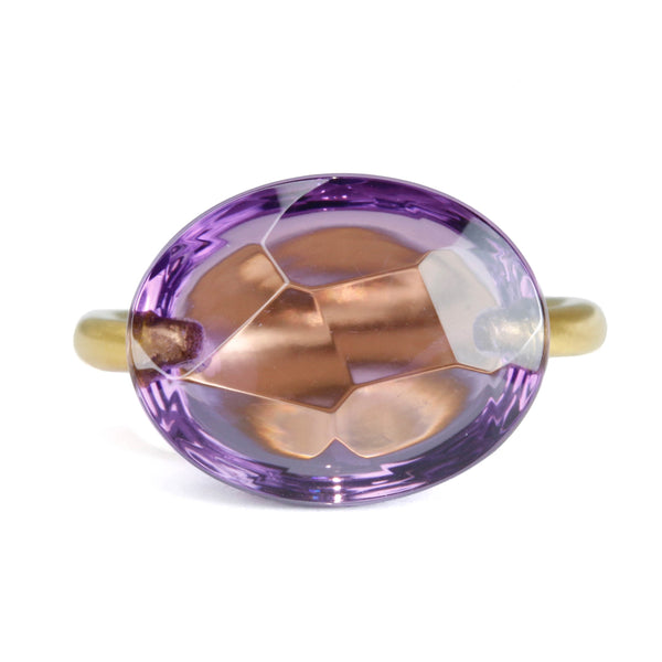 アメシスト ”カボション” リング - マリーエレーヌ ドゥ タイヤック