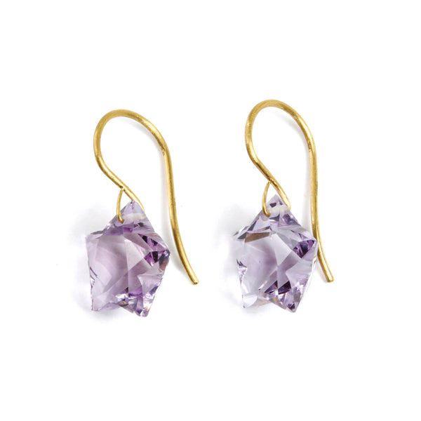 アメシスト "ワンダー" ピアス AMETHYST