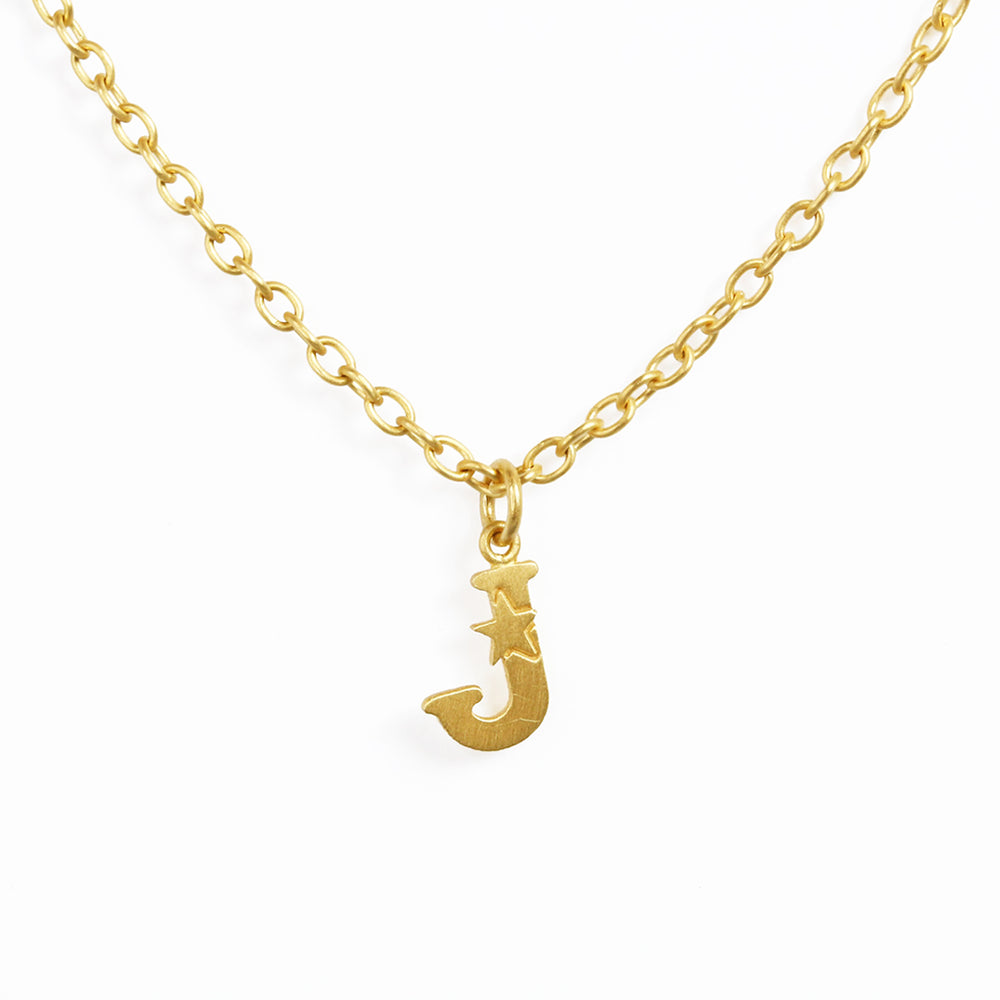 アルファベット J ペンダント チャーム - マリーエレーヌ ドゥ