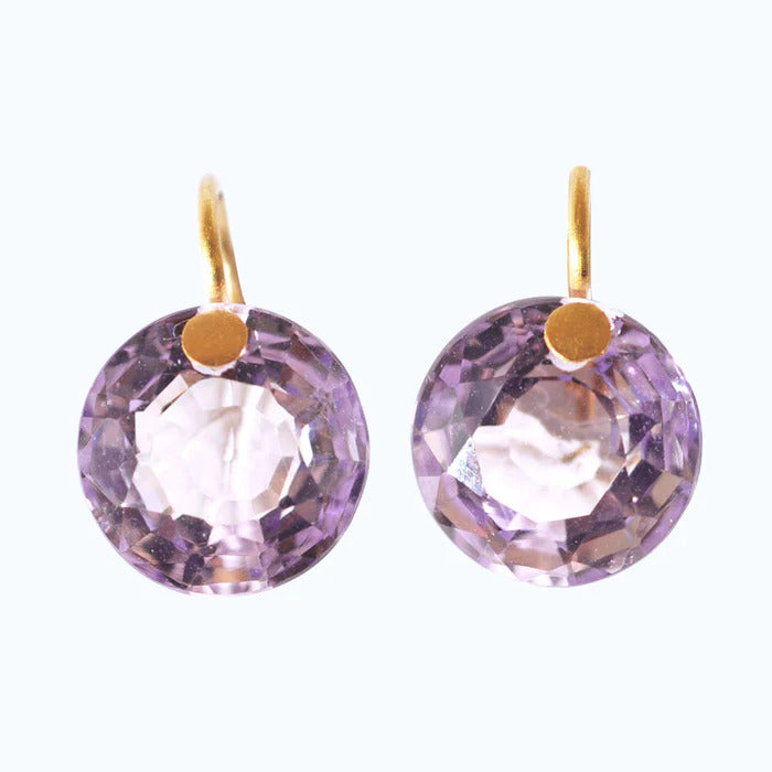 マリーエレーヌ ⌘ 『ゴールド・キス』スタッドピアス ★ クラフトジュエリー earrings-marie-helene-de-