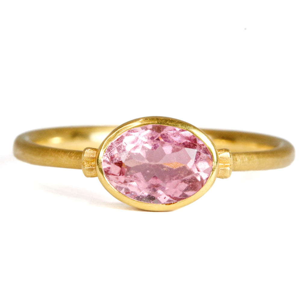 ピンクトルマリン “フラート” リング - マリーエレーヌ ドゥ
