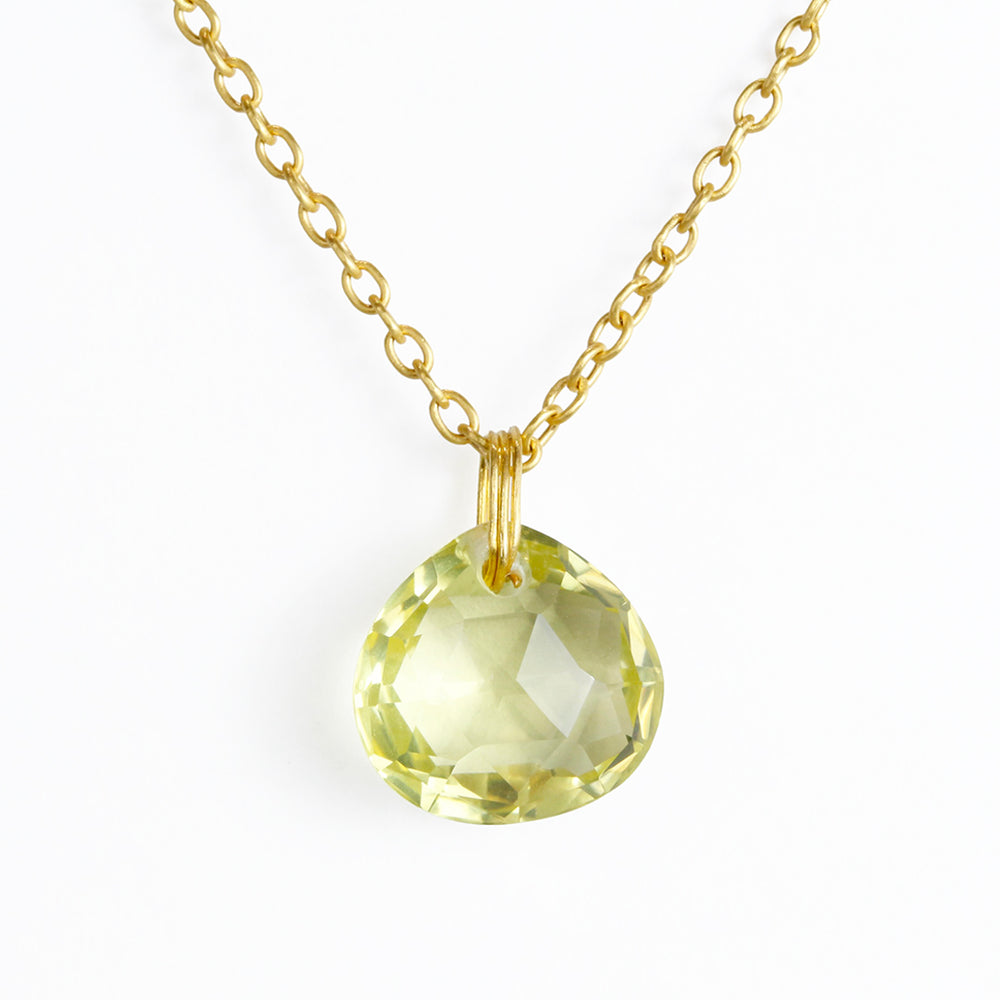 マリーエレーヌドゥタイヤック　MHT レモンクォーツ　ブリオレットチャーム レモンクォーツ ブリオレット ペンダント - マリーエレーヌ ドゥ