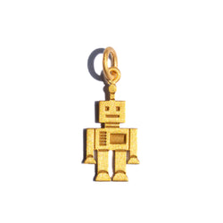"ロボット" チャーム GOLD