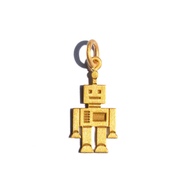 "ロボット" チャーム GOLD