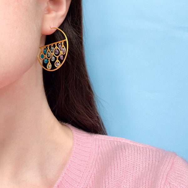 MARIE-HELENE DE TAILLAC 　星型フックピアス　ラピスラズリ ピアス EARRINGS – Page 2 – Marie Helene de Taillac - JP