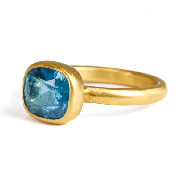 インディコライトトルマリン "プリンセス" リング INDICOLITE TOURMALINE