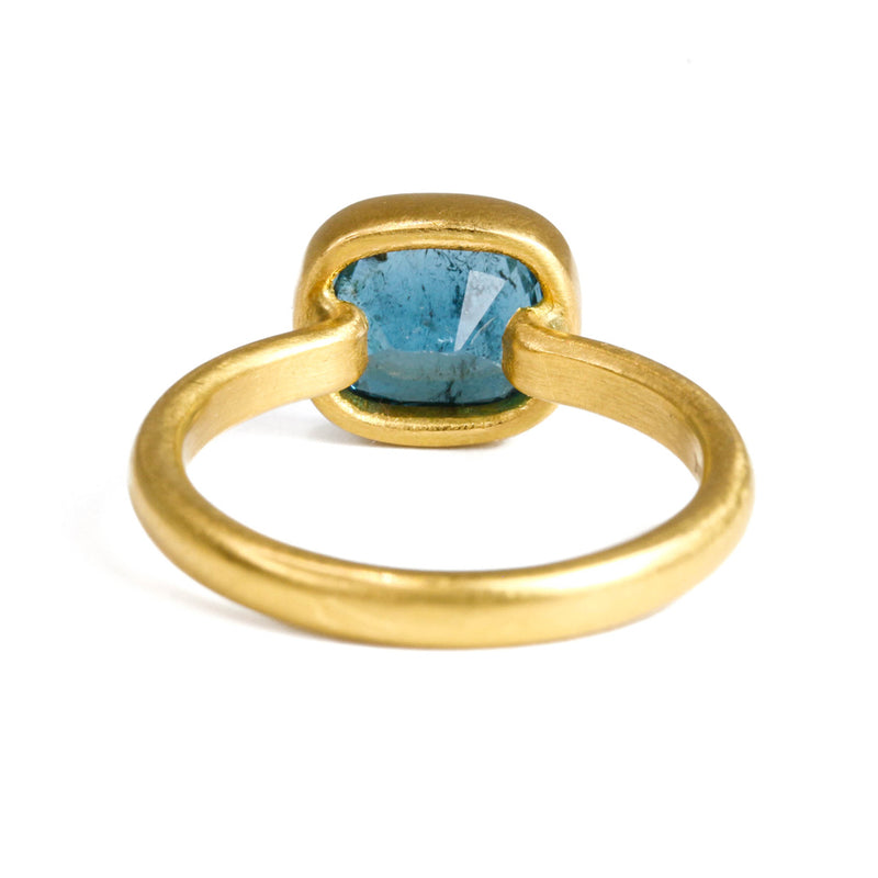 インディコライトトルマリン "プリンセス" リング INDICOLITE TOURMALINE