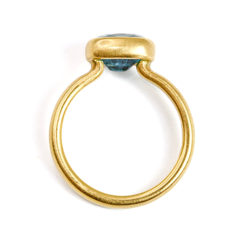 インディコライトトルマリン "プリンセス" リング INDICOLITE TOURMALINE