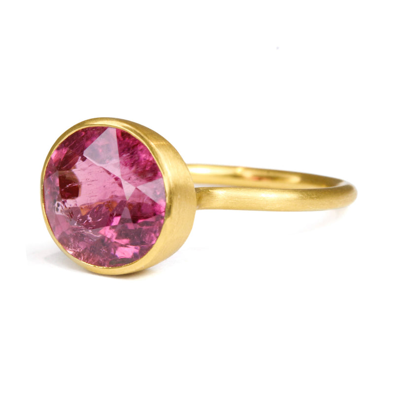 ピンクトルマリン "ミニチュア・プリンセス" リング PINK TOURMALINE