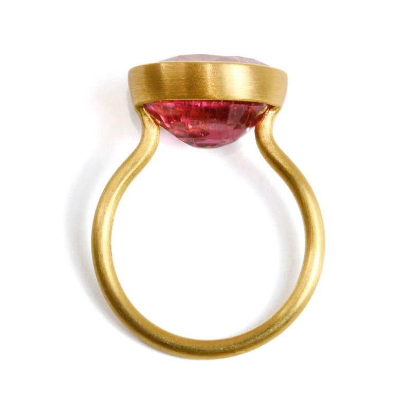 ピンクトルマリン "ミニチュア・プリンセス" リング PINK TOURMALINE
