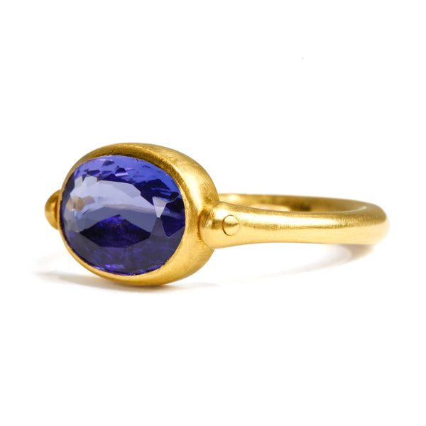 タンザナイト "スイヴィル" リング TANZANITE