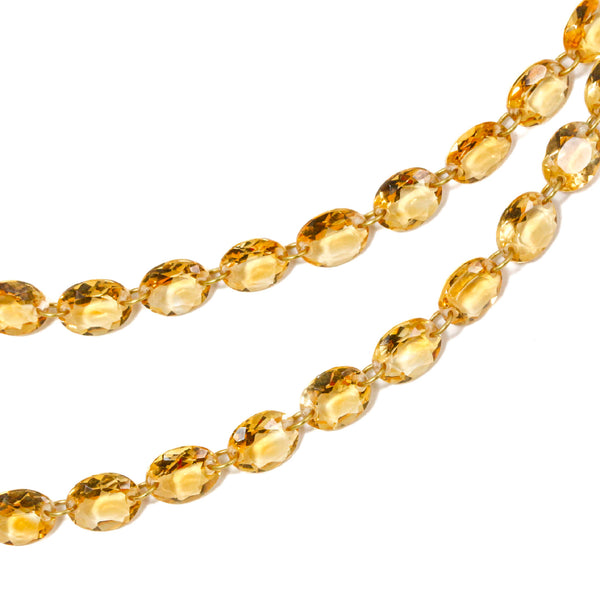 シトリン "レディ・ライク" ネックレス CITRINE