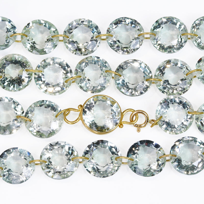 マリーエレーヌ-ドゥ-タイヤック-ネックレス-レディライク-グリーン-クォーツ-ゴールド