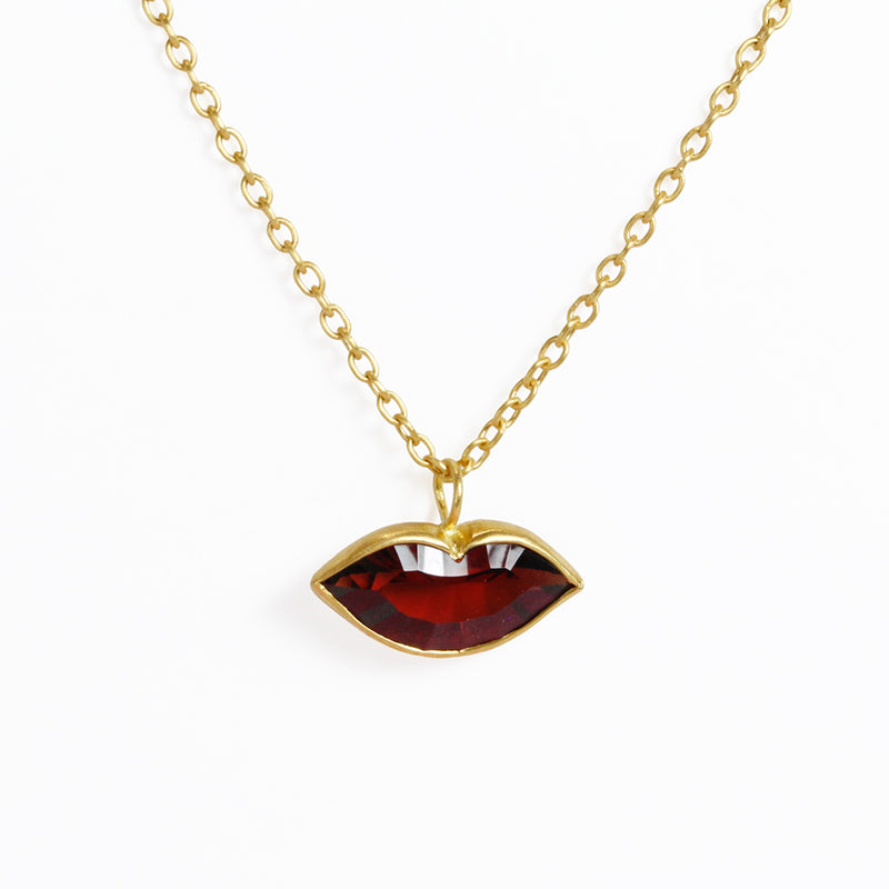 ガーネット "テンダー・キス" ペンダント GARNET