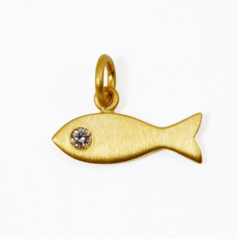 ダイヤモンド "プレシャス・フィッシュ" ペンダント チャーム  DIAMOND