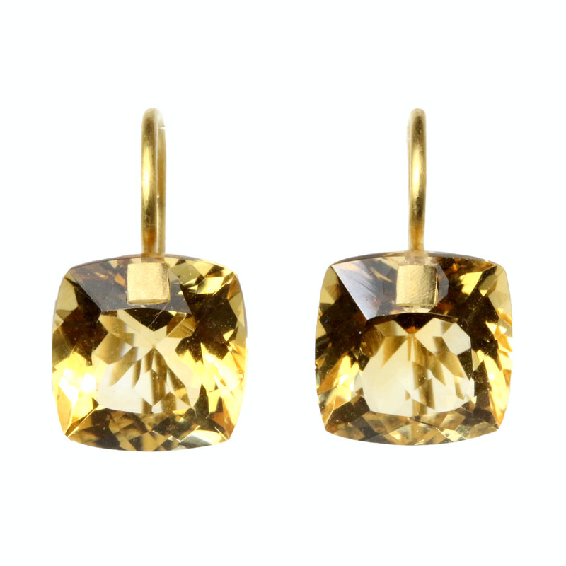 シトリン スモール サマー ピアス CITRINE