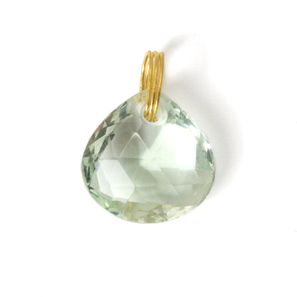 グリーンクォーツ ブリオレット ペンダント GREEN QUARTZ