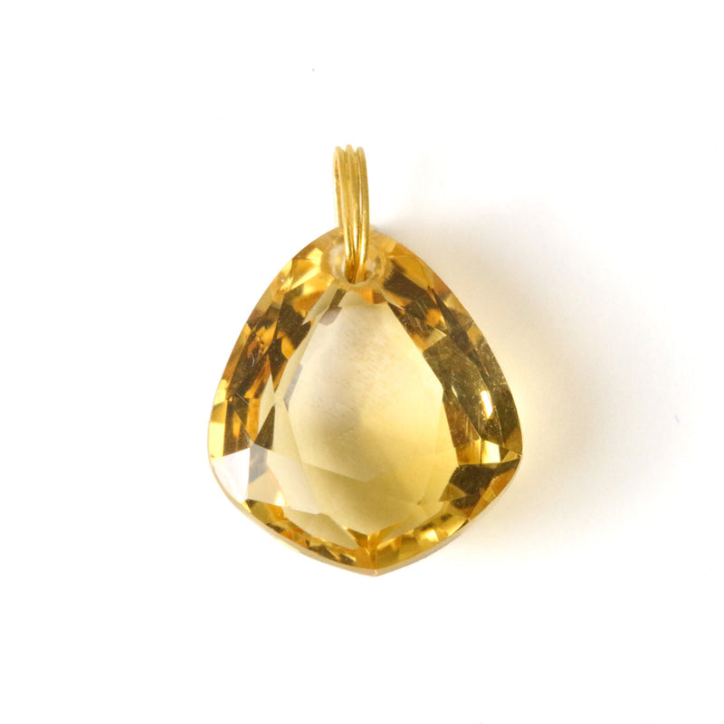 シトリン イレギュラー・ジェム ペンダント CITRINE